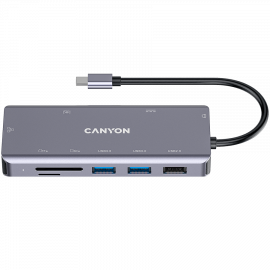 CANYON hub DS-11 9in1 USB-C Space Grey CANYON