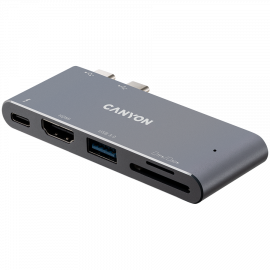 CANYON hub DS-5 5in1 Thunderbolt 3 4k Space Grey CANYON
