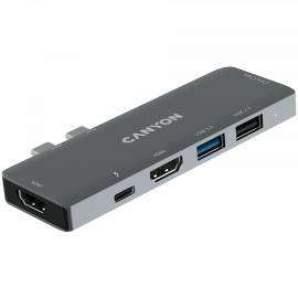 CANYON hub DS-5 7in1 Thunderbolt 3 Space Grey CANYON