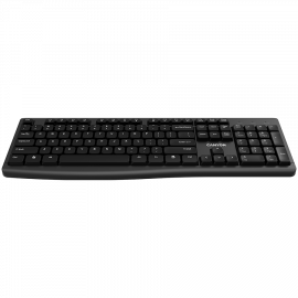 CANYON keyboard HKB-W50 EN Multimedia Wireless Black CANYON