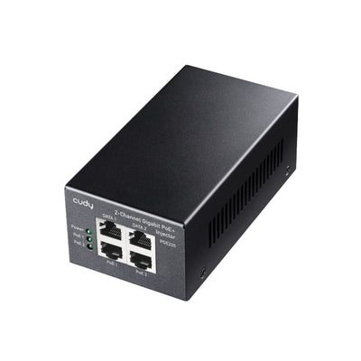 Cudy 2-Channel 30W Gigabit PoE+ Injector Cudy