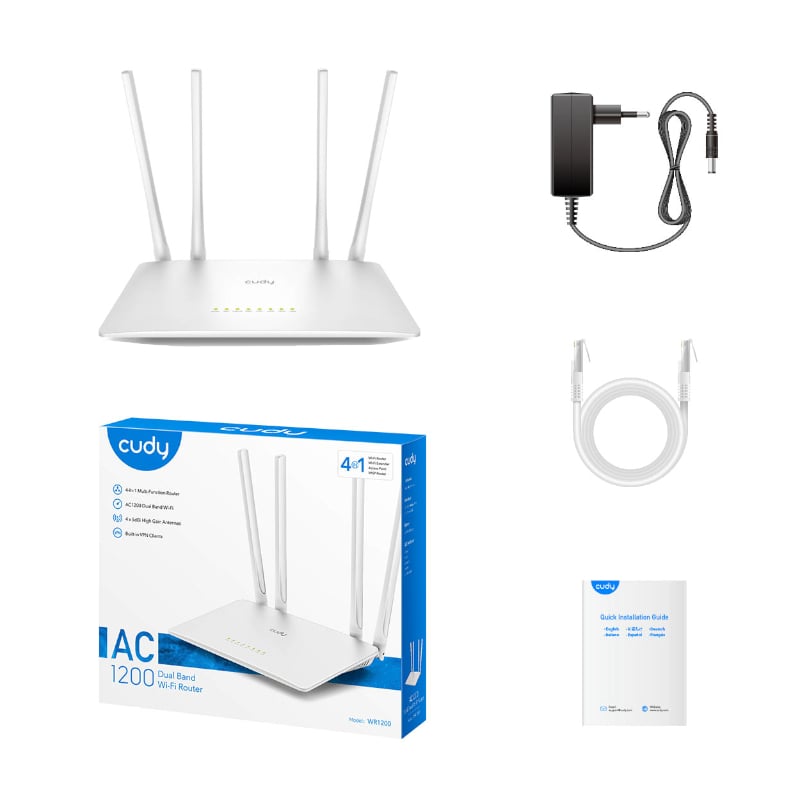 Cudy AC1200 Wi-Fi Router Cudy