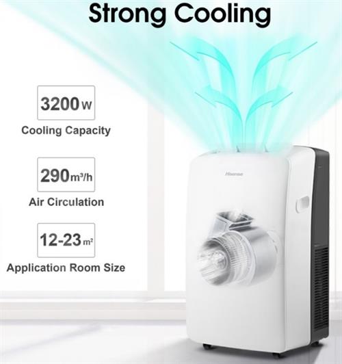 Hisense 12000BTU Portable Airconditoner Hisense