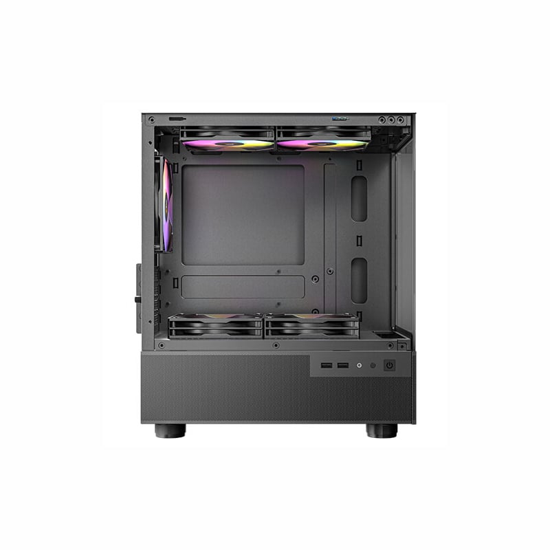 Antec CX200M Elite Micro-ATX | ITX RGB Mini-Tower Gaming Chassis – Black Antec