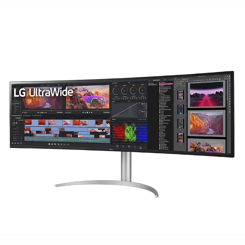 LG 49″ UltraWide Dual QHD Curved Monitor with HDMI & USB-C LG