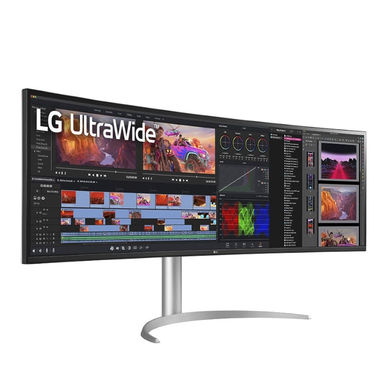 LG 49″ UltraWide Dual QHD Curved Monitor with HDMI & USB-C LG