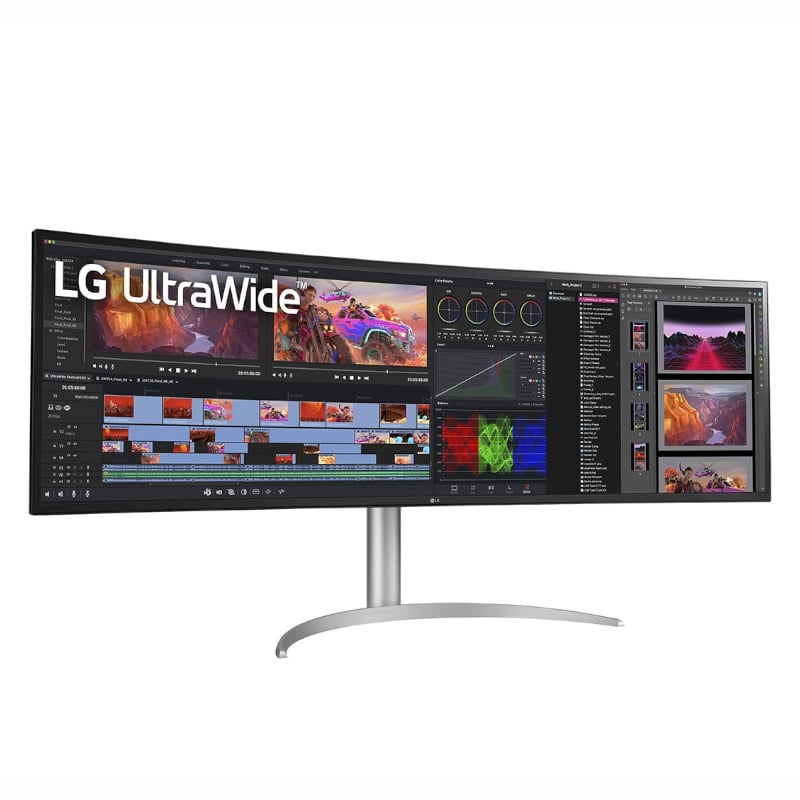 LG 49″ UltraWide Dual QHD Curved Monitor with HDMI & USB-C LG