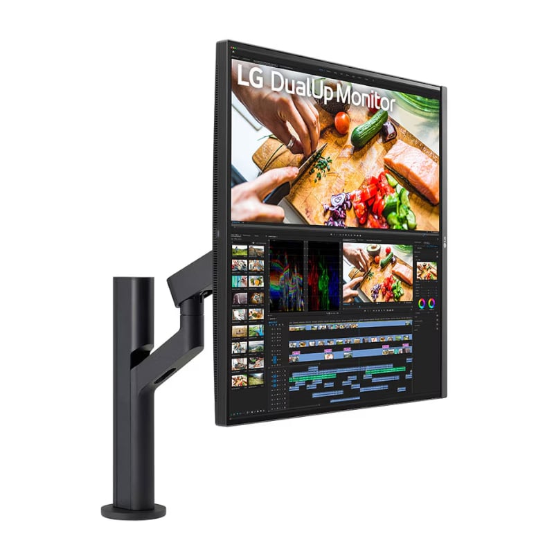 LG 28″ 18:18 Dual-up Monitor with Ergo Arm, USB Type-C LG