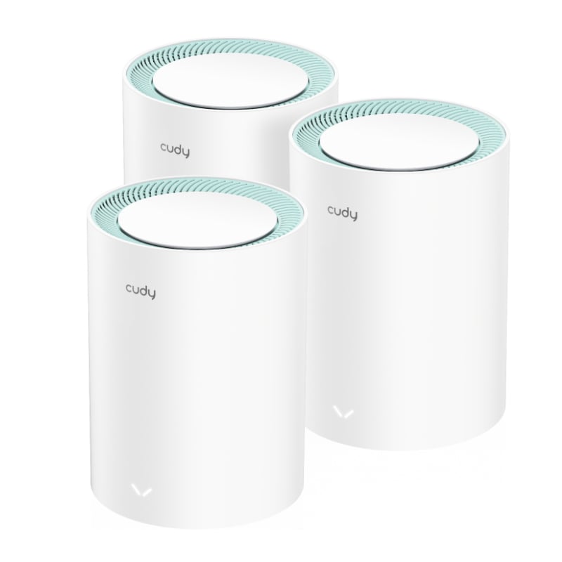Cudy AC1200 Wi-Fi Mesh Kit 3 Pack With Gigabit Cudy