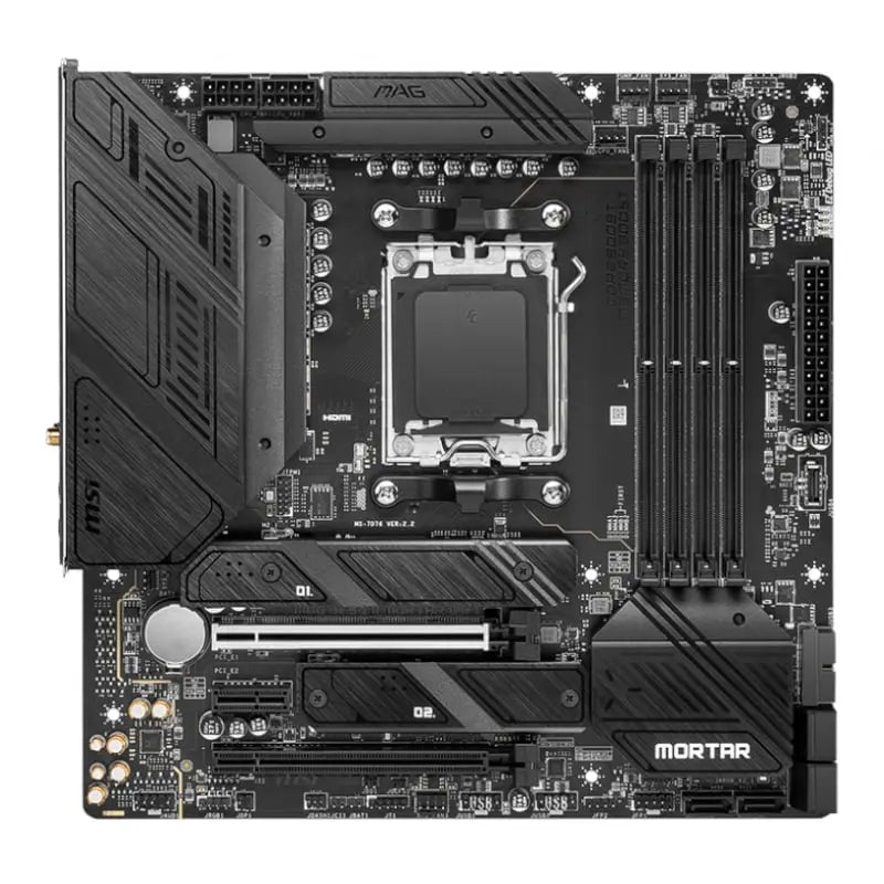 MSI MAG B650M MORTAR WIFI AMD AM5 mATX Gaming Motherboard MSI