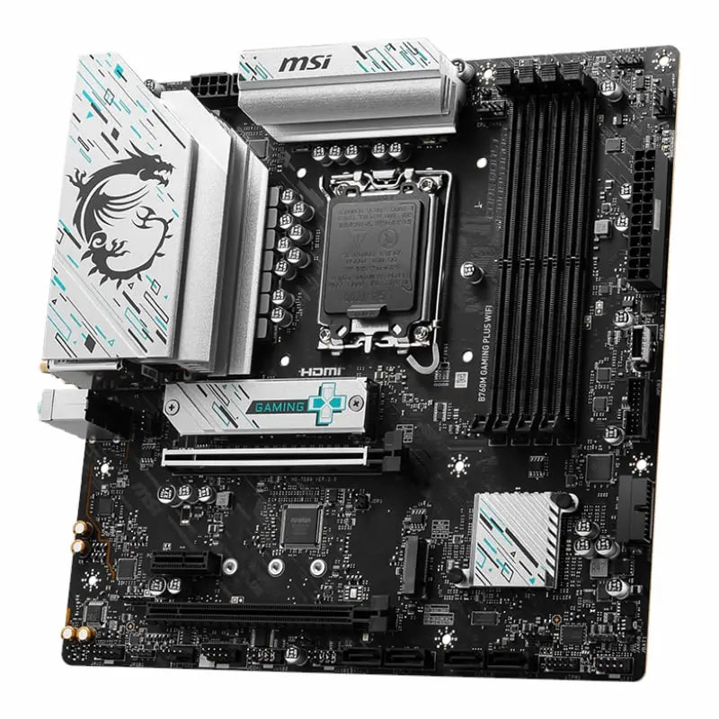 MSI PRO B760M-E DDR4 Intel LGA1700 mATX Motherboard MSI