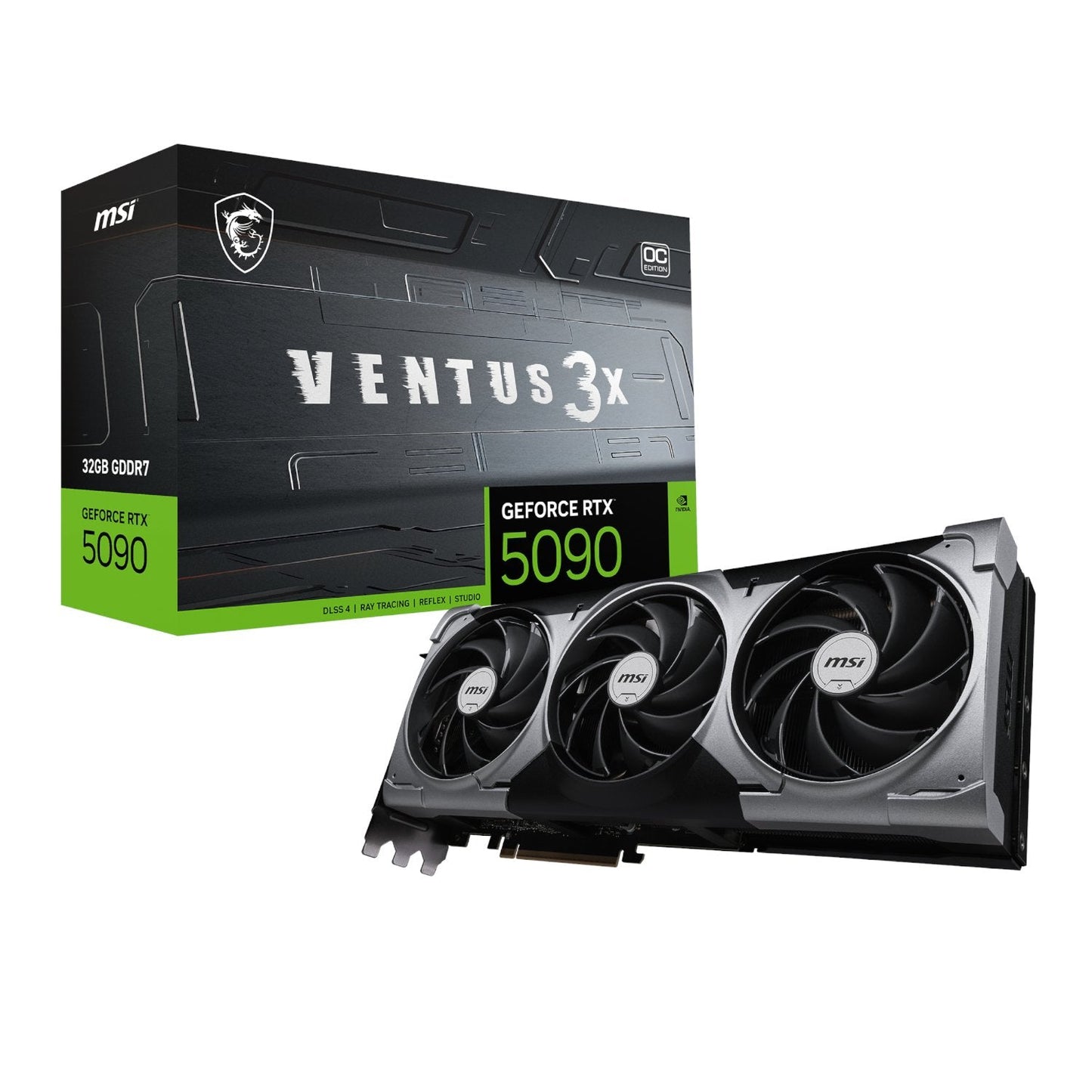 MSI GeForce RTX 5090 VENTUS 3X OC 32G Graphics Card MSI
