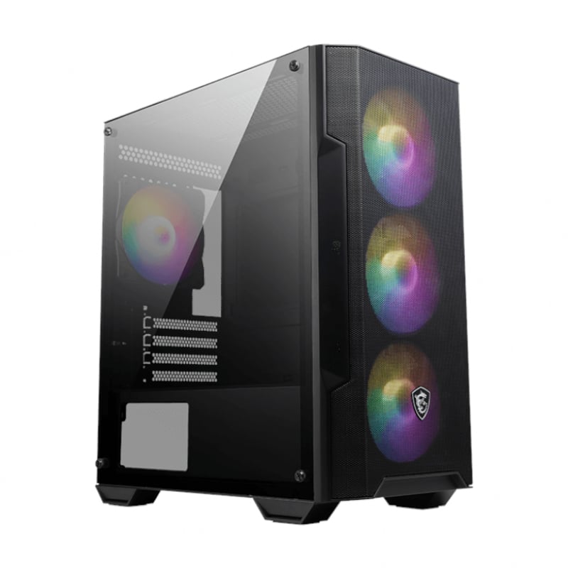 MSI MAG FORGE M100A mATX RGB GAMING CASE MSI
