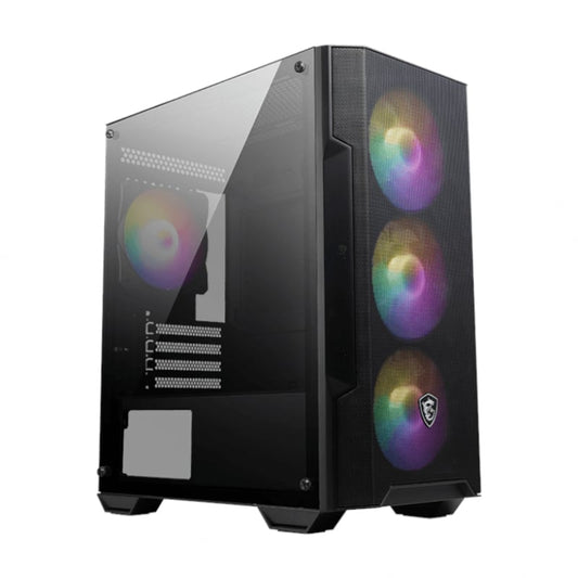 MSI MAG FORGE M100A mATX RGB GAMING CASE MSI
