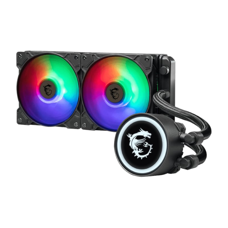 MSI MAG CoreLiquid B240mm ARGB Liquid CPU Cooler MSI