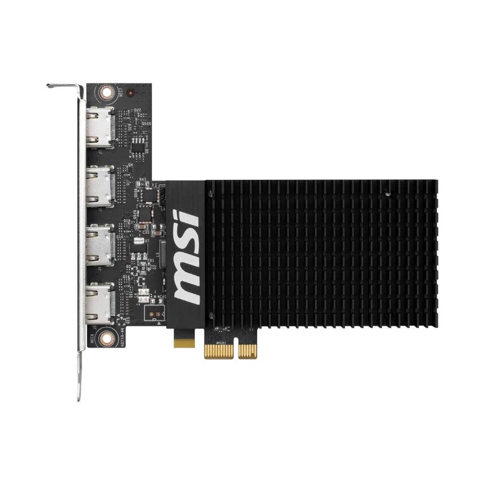 MSI Nvidia GeForce GT 710 2GD3H 2GB 64-BIT 4x HDMI Graphics Card MSI