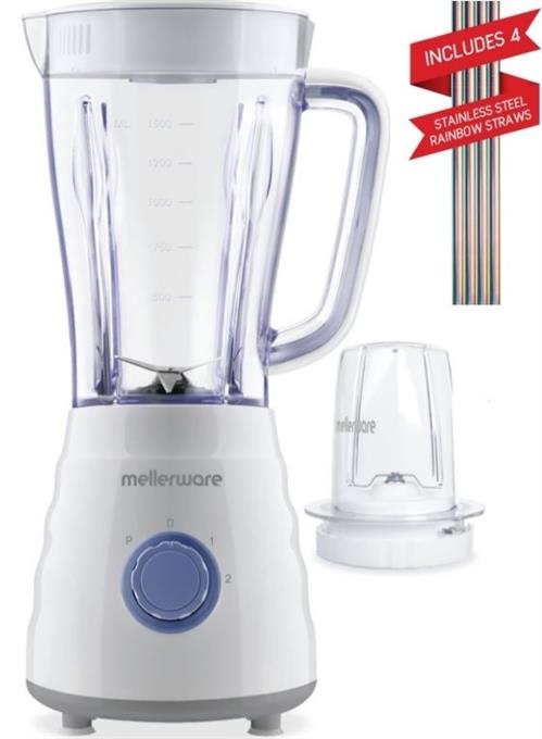 Mellerware 1.5L Jug Blender with Mill 500W Mellerware