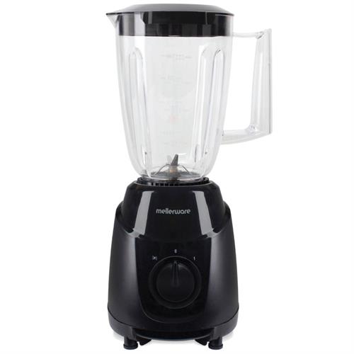 Mellerware 1L 300w Jug Blender Black ABS – 1L Plastic Jar Mellerware