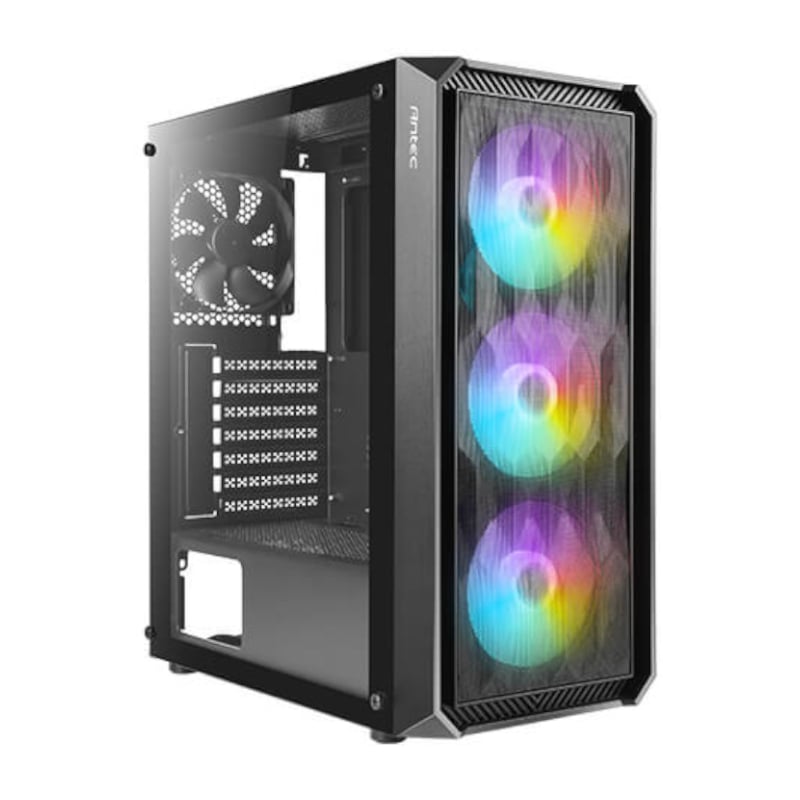 Antec NX292 ATX | Micro-ATX | ITX ARGB Mid-Tower Gaming Chassis – Black Antec