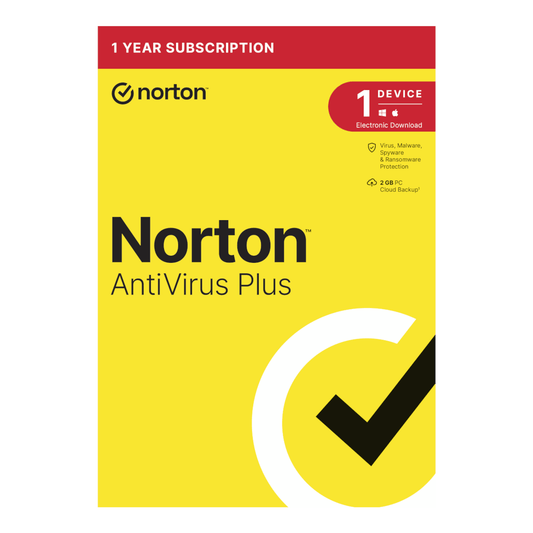 Norton AntiVirus Plus 2GB – 1 Device (Physical Package) Norton