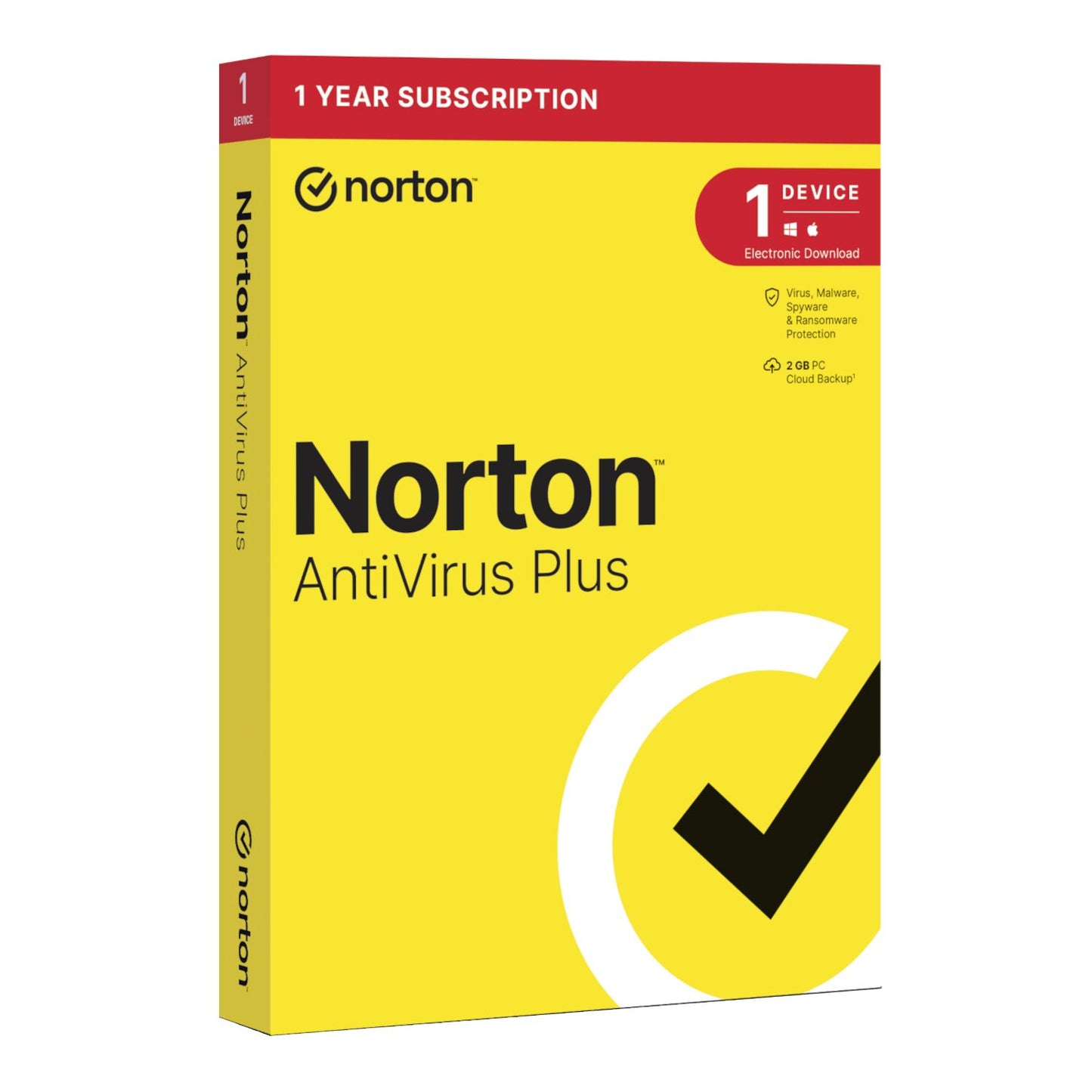 Norton AntiVirus Plus 2GB – 1 Device (Physical Package) Norton
