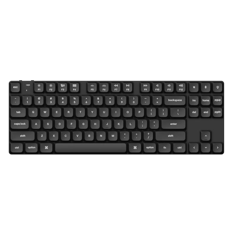 Keychron Double Shot PBT LSA Full Keycap Set – Black Keychron