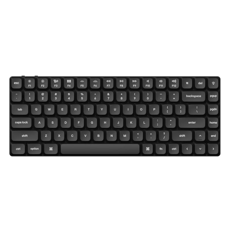 Keychron Double Shot PBT LSA Full Keycap Set – Black Keychron