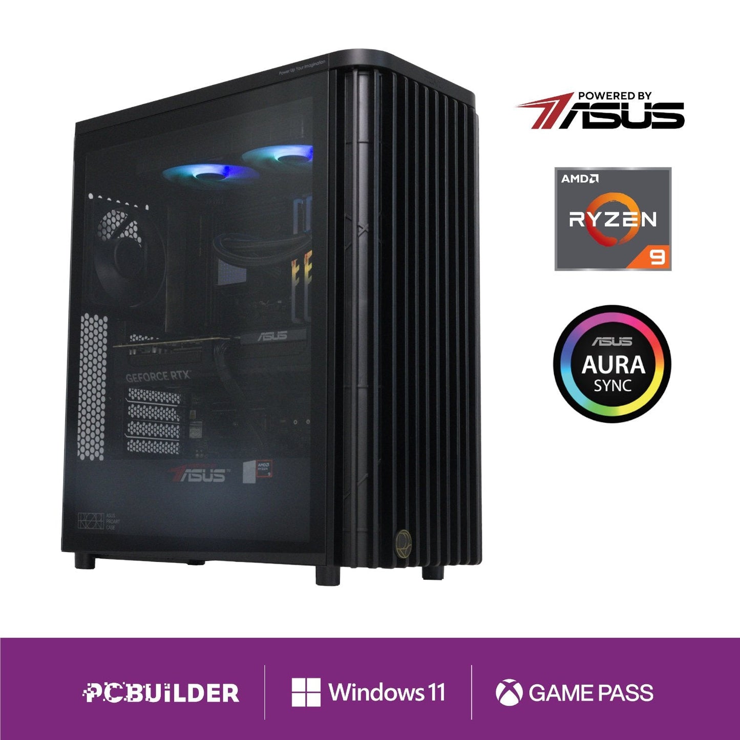 PCBuilder Ryzen 9 9900X MICHELANGELO Windows 11 Creator PC PCBuilder