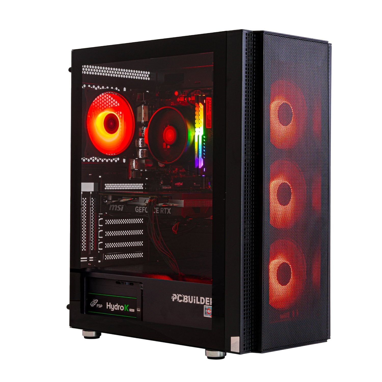 PCBuilder AMD Ryzen 5 5600X BARRICADE Windows 11 Gaming PC PCBuilder