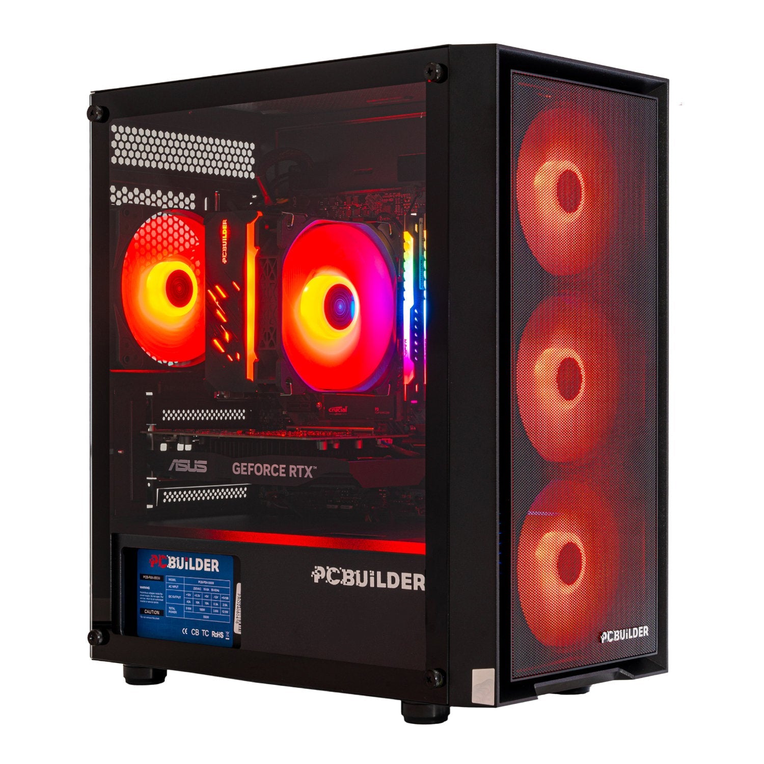 PCBuilder Ryzen 5 5600X SENTINEL Windows 11 Gaming PC PCBuilder