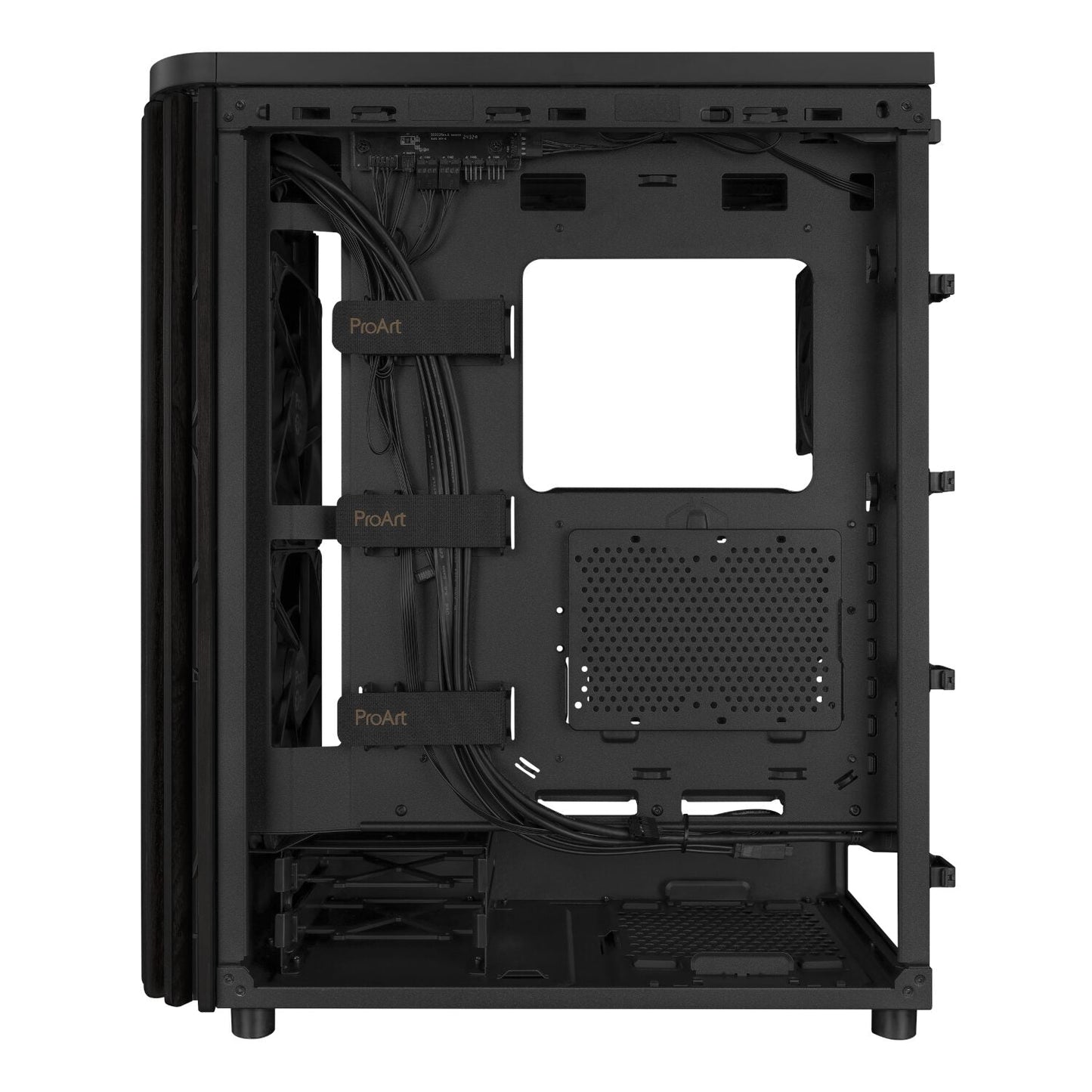 ASUS ProArt PA401 Wood Edition ATX Chassis – Black ASUS