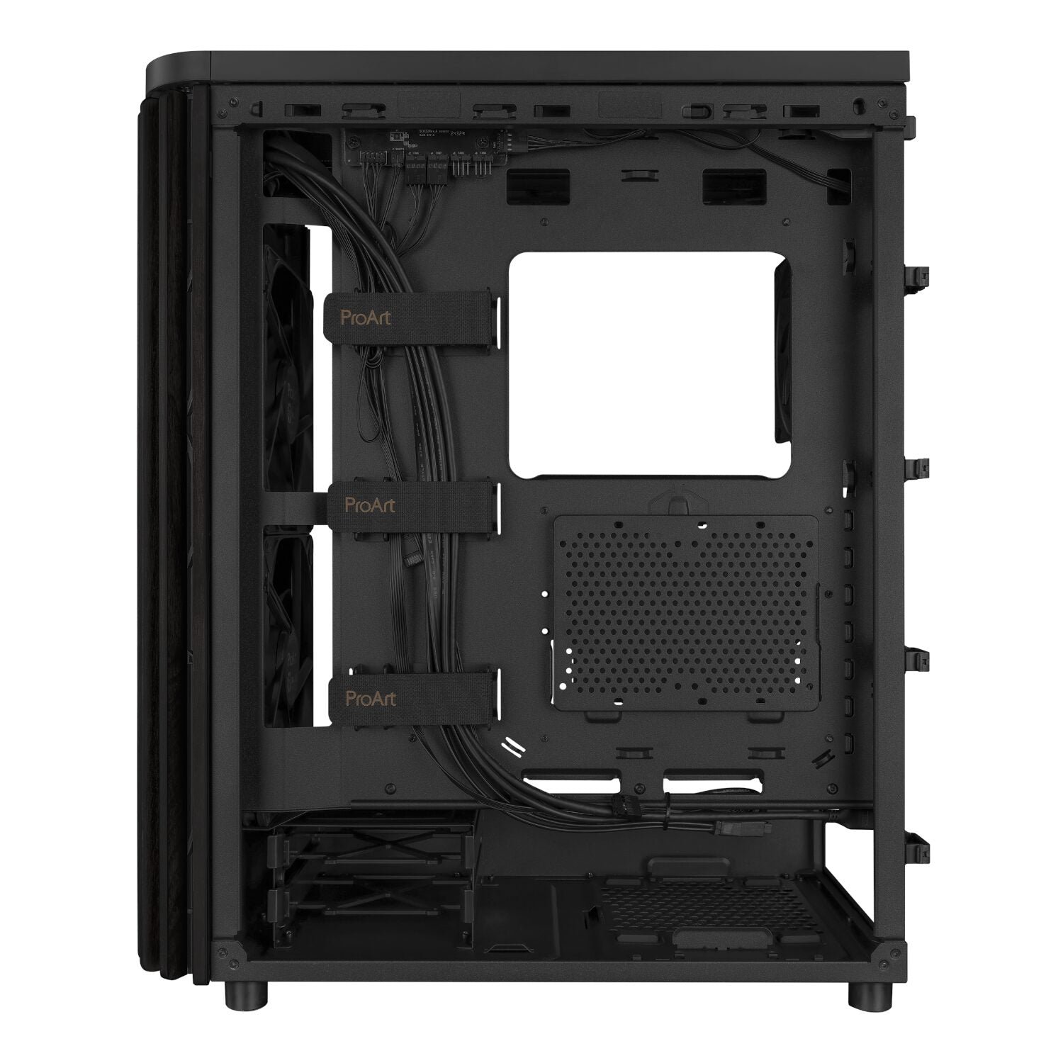 ASUS ProArt PA401 Wood Edition ATX Chassis – Black ASUS
