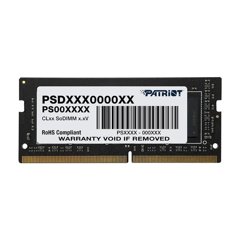 Patriot Signature Line 32GB 3200MHz DDR4 Dual Rank SODIMM Notebook Memory PATRIOT