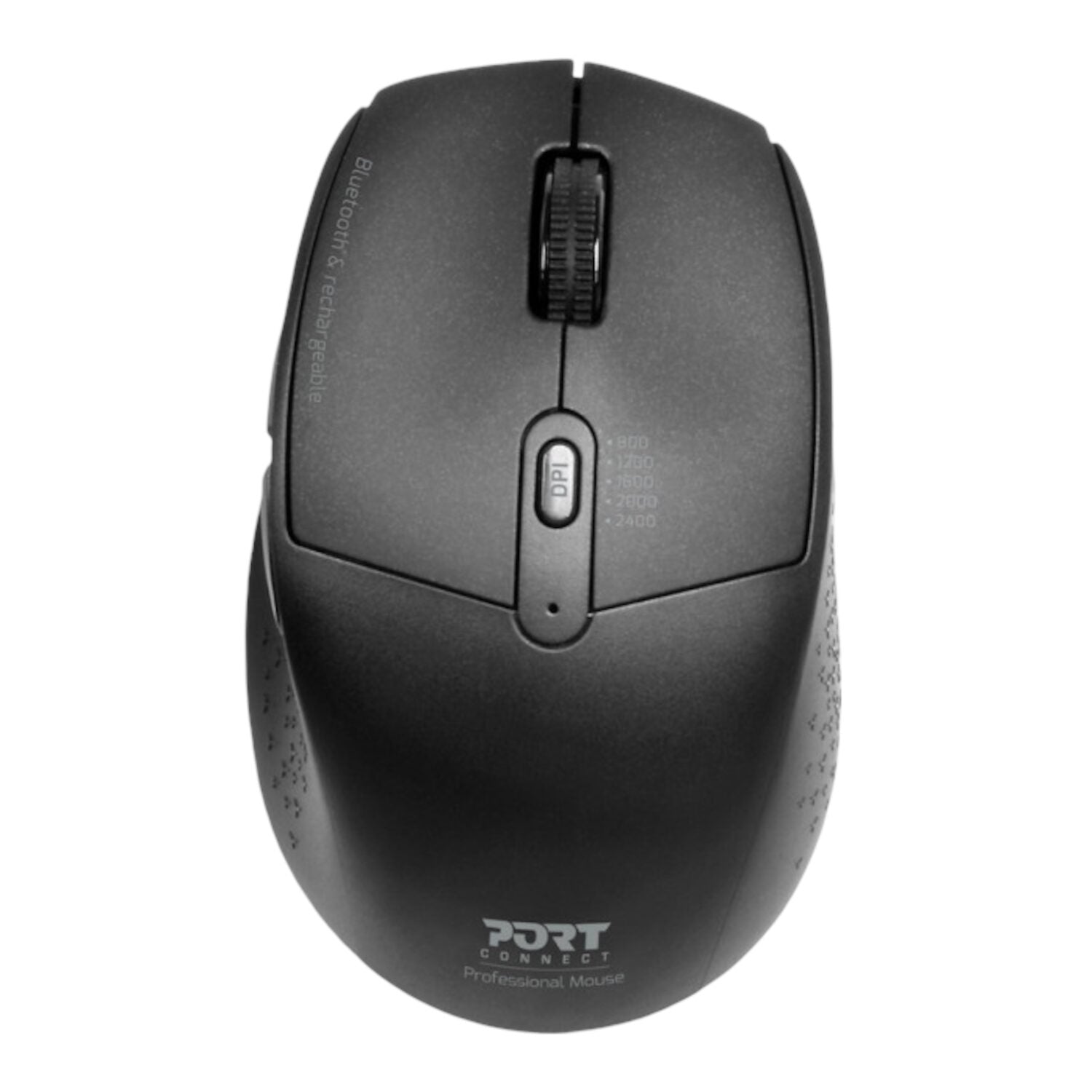 Port Connect 2.4GHz Wireless Bluetooth® Rechargeable Mouse PRO Port