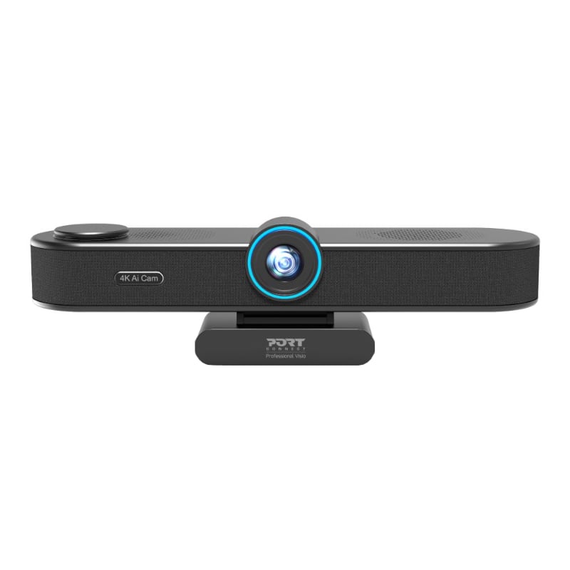 Port Connect All-in-one Conference Cam regroups camera + microphone + speaker 4k@30Hz Port