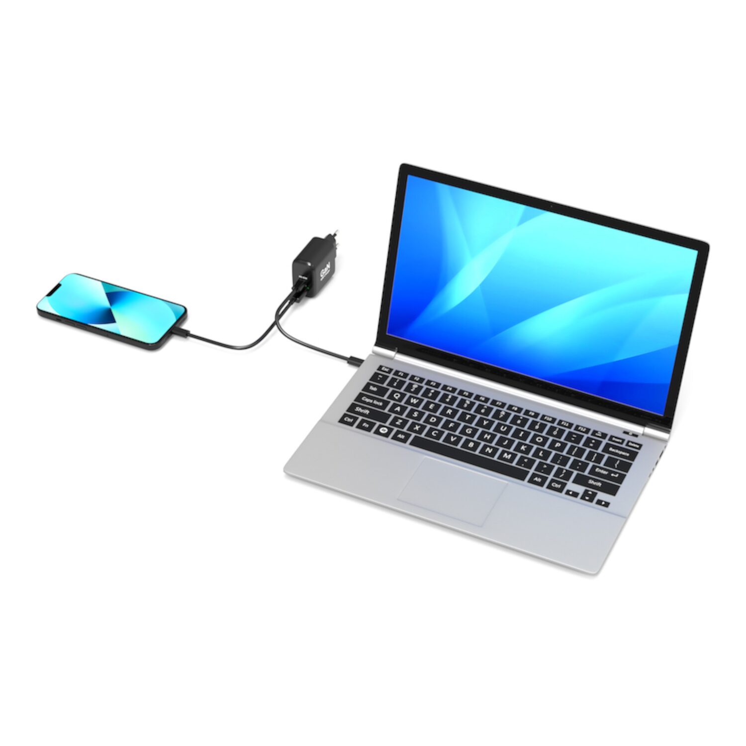 Port Connect 65W GaN Type-C & USB-A Fast Charger Port