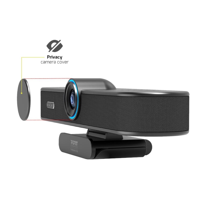 Port Connect All-in-one Conference Cam regroups camera + microphone + speaker 4k@30Hz Port