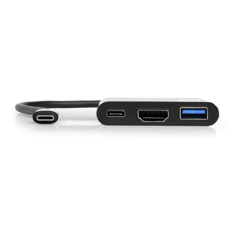 Port Connect Type-C to HDMI | USB3.0 | Type-C 60W PD Power Dock Port