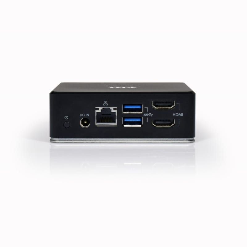 Port USB Type-C to 1 x RJ45|2 x USB3.1 Gen1|2 x HDMI|1 x Type-C|1 x USB3.1 Gen1 | Apple Charging 2.4A|1 x Aux Dock – Black Port