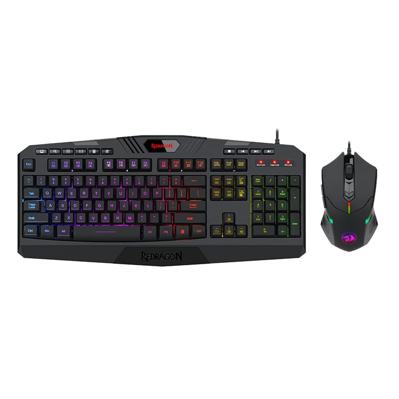 REDRAGON 2IN1 (K503A-RGB|M601) Gaming Combo 1 – Black Redragon