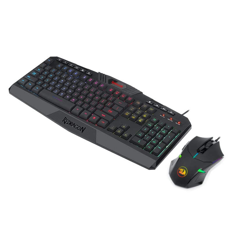 REDRAGON 2IN1 (K503A-RGB|M601) Gaming Combo 1 – Black Redragon