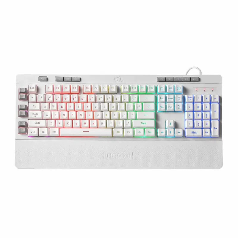 REDRAGON SHIVA Membrane Keyboard – White REDRAGON