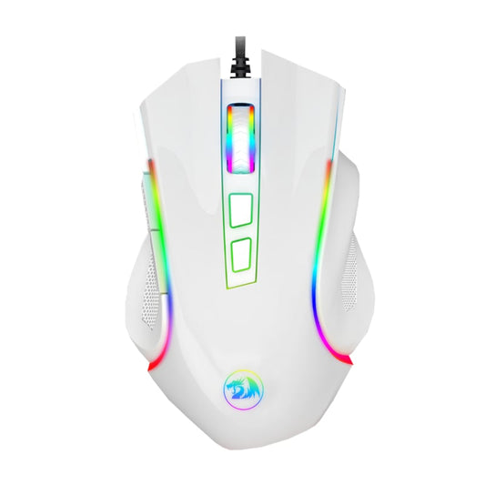 REDRAGON GRIFFIN 7200DPI Gaming Mouse – White Redragon