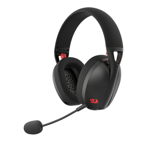 REDRAGON Over-Ear IRE BT5.2 Wireless Gaming Headset – Black Redragon