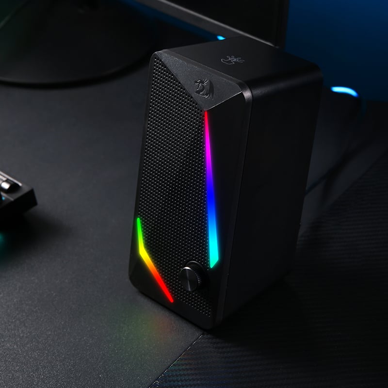 REDRAGON 2.0 Satellite Speakers WALTZ – Black Redragon