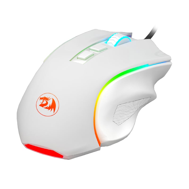REDRAGON GRIFFIN 7200DPI Gaming Mouse – White Redragon