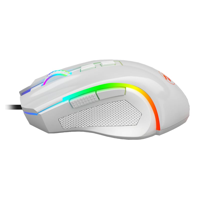 REDRAGON GRIFFIN 7200DPI Gaming Mouse – White Redragon
