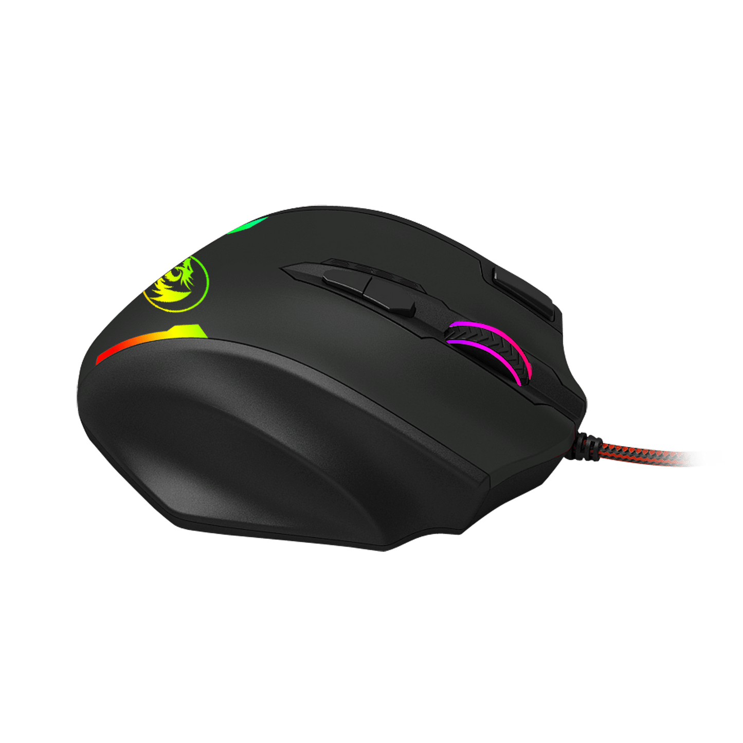 REDRAGON IMPACT 12400DPI MMO Gaming Mouse – Black Redragon