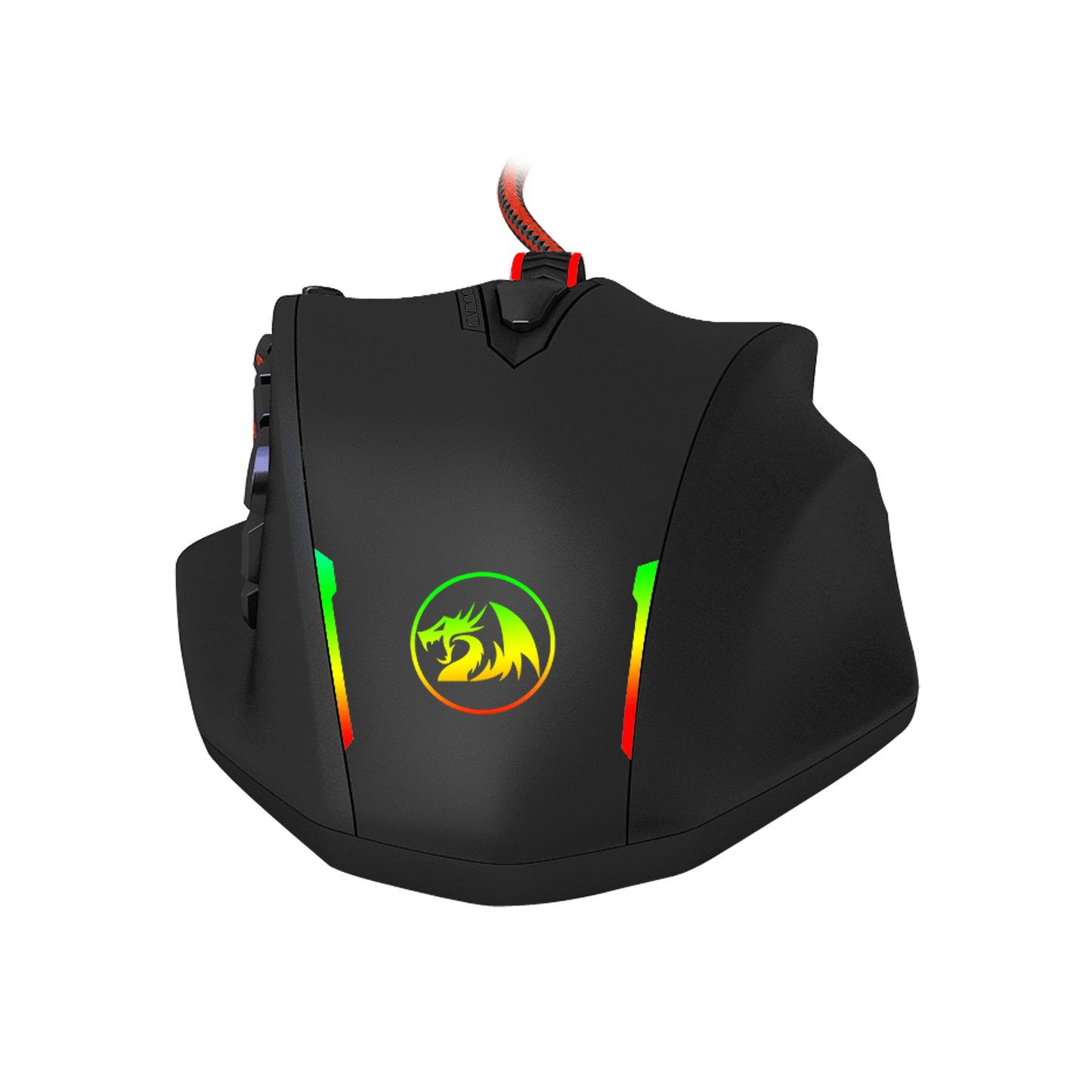 REDRAGON IMPACT 12400DPI MMO Gaming Mouse – Black Redragon