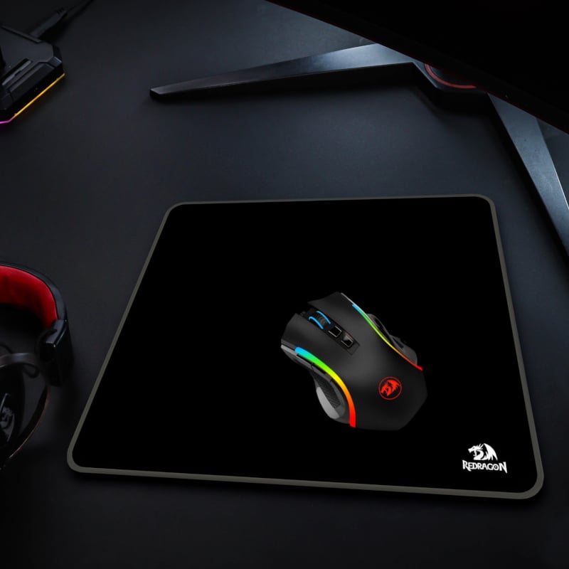 REDRAGON MOUSEPAD FLICK L 400X450 BK Redragon